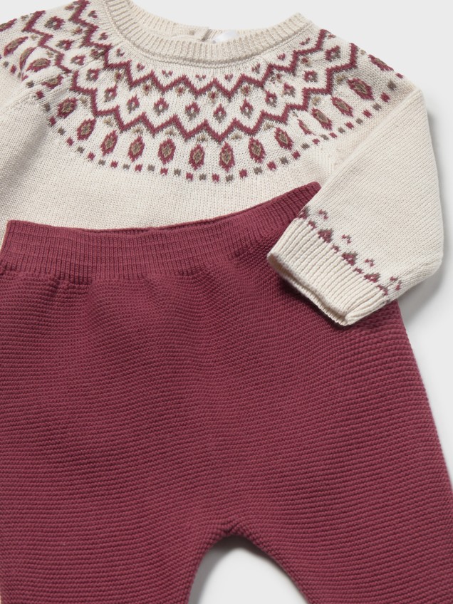 Conjunto de Malha para Bebé