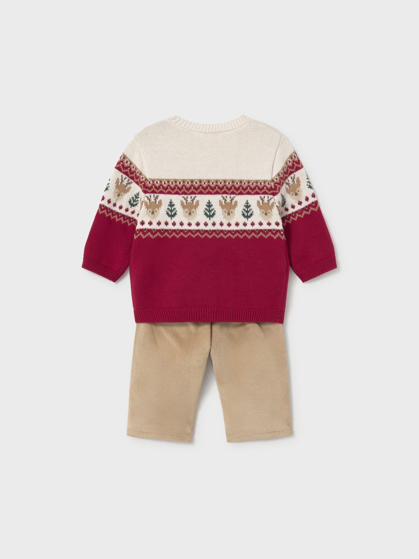 Conjunto de Camisola de Malha e Calças de Bebé