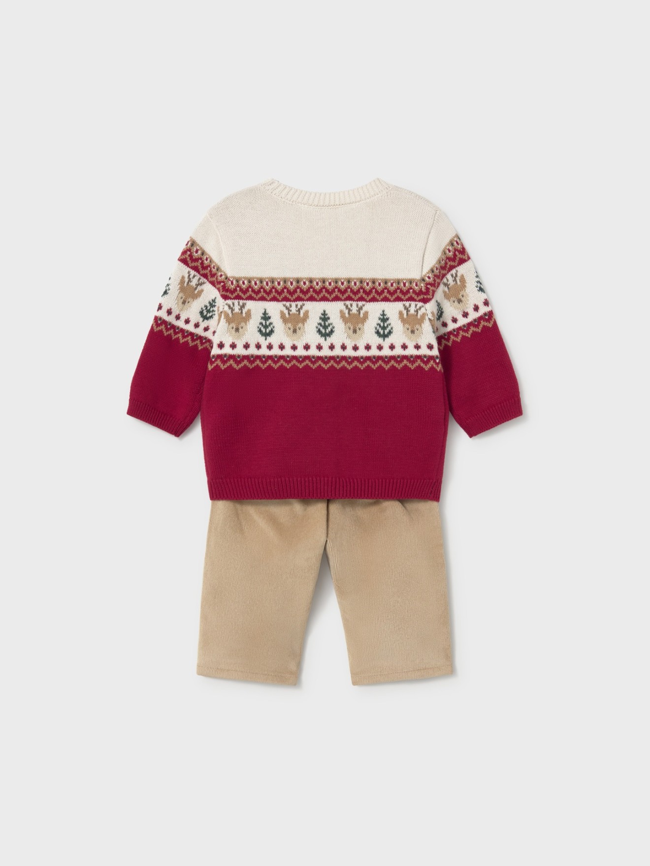 Conjunto de Camisola de Malha e Calças de Bebé
