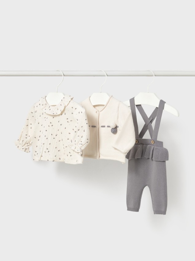 Conjunto de Bebé de Três Peças