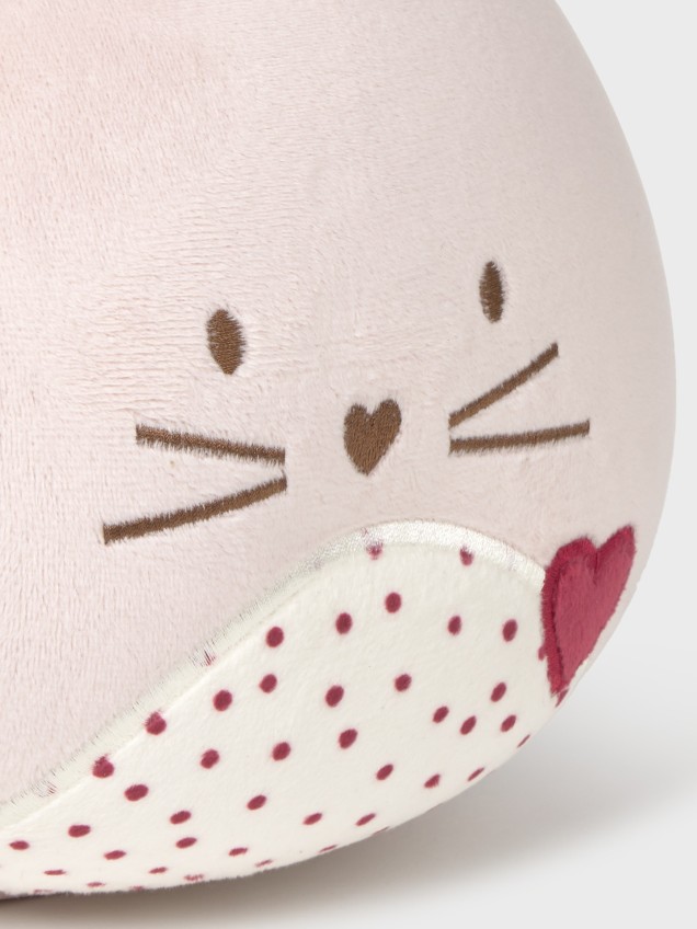 Mochila Infantil em Peluche com Orelhas