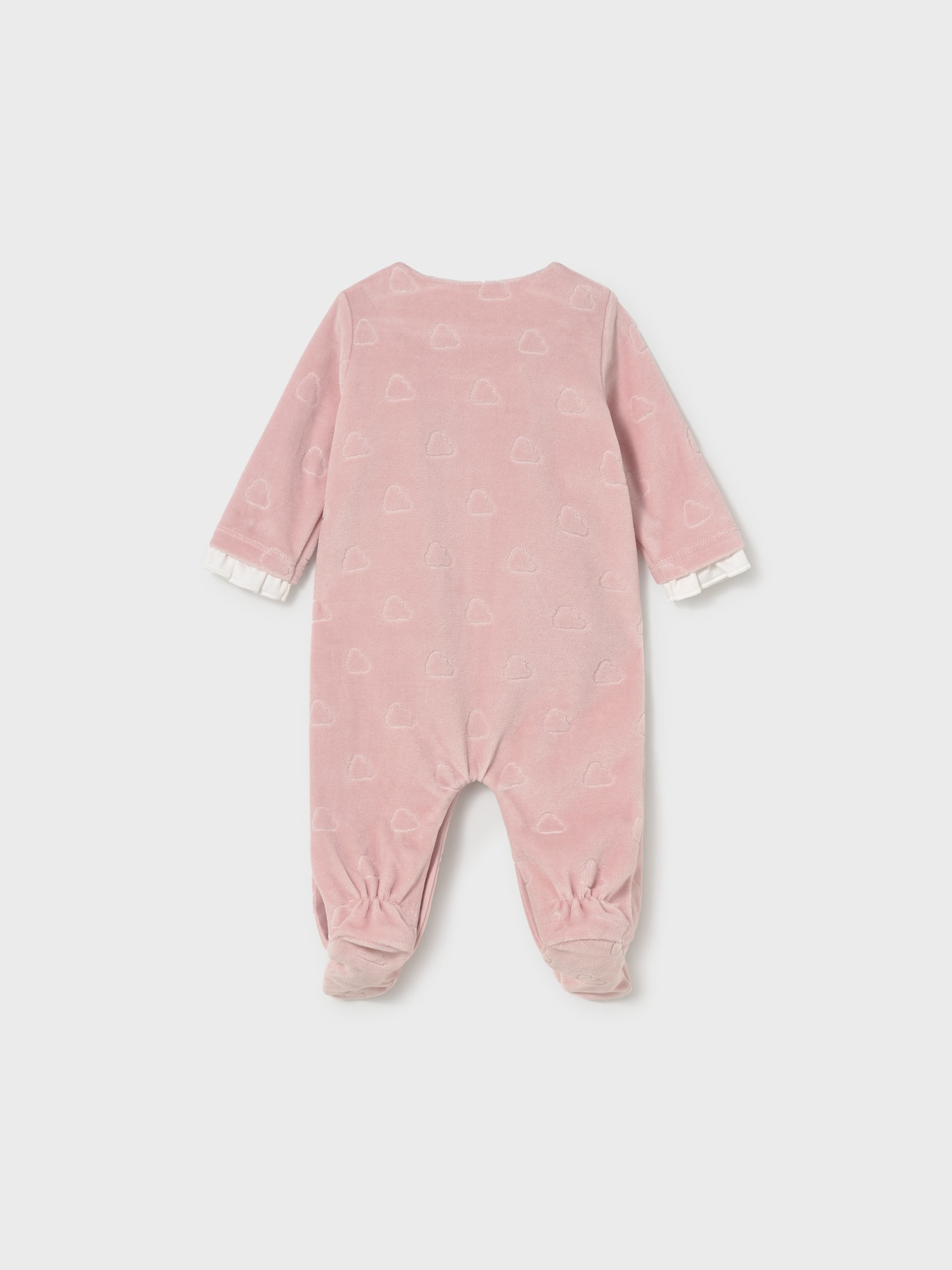 Pijama com Pés em Veludo
