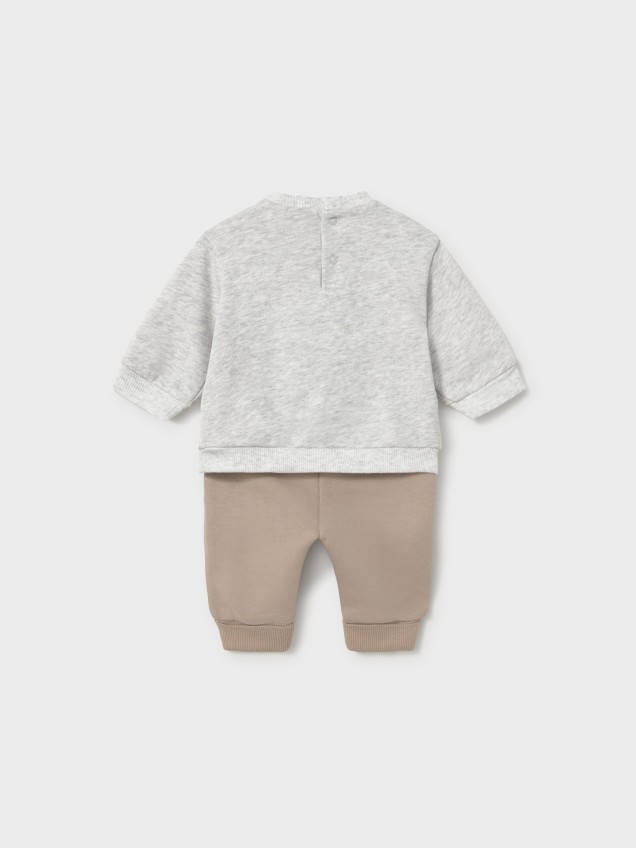 Conjunto de Bebé com Camisola e Calças