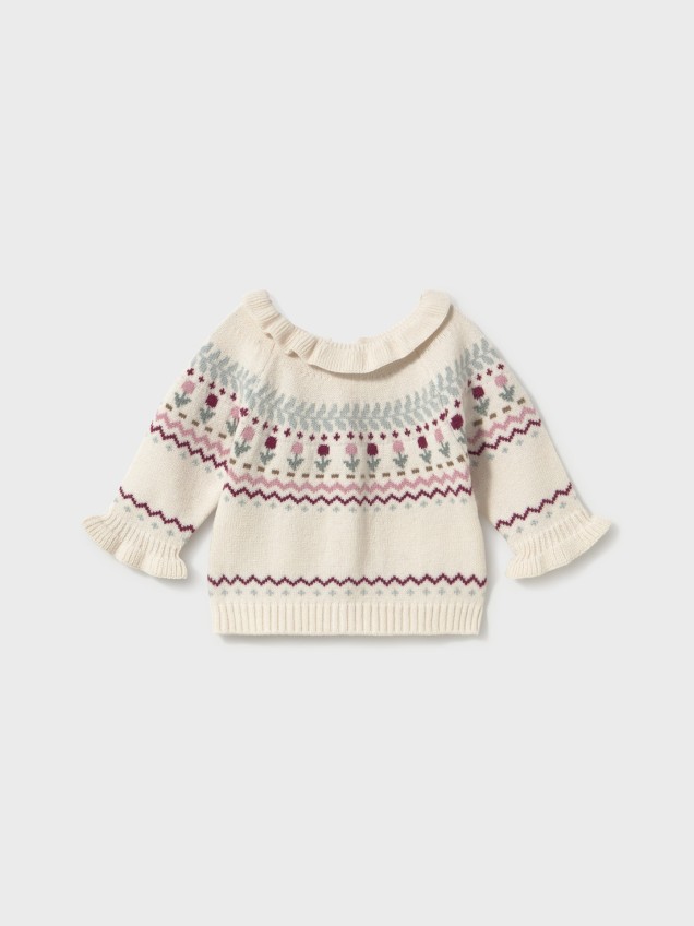 Camisola de Malha Jacquard
