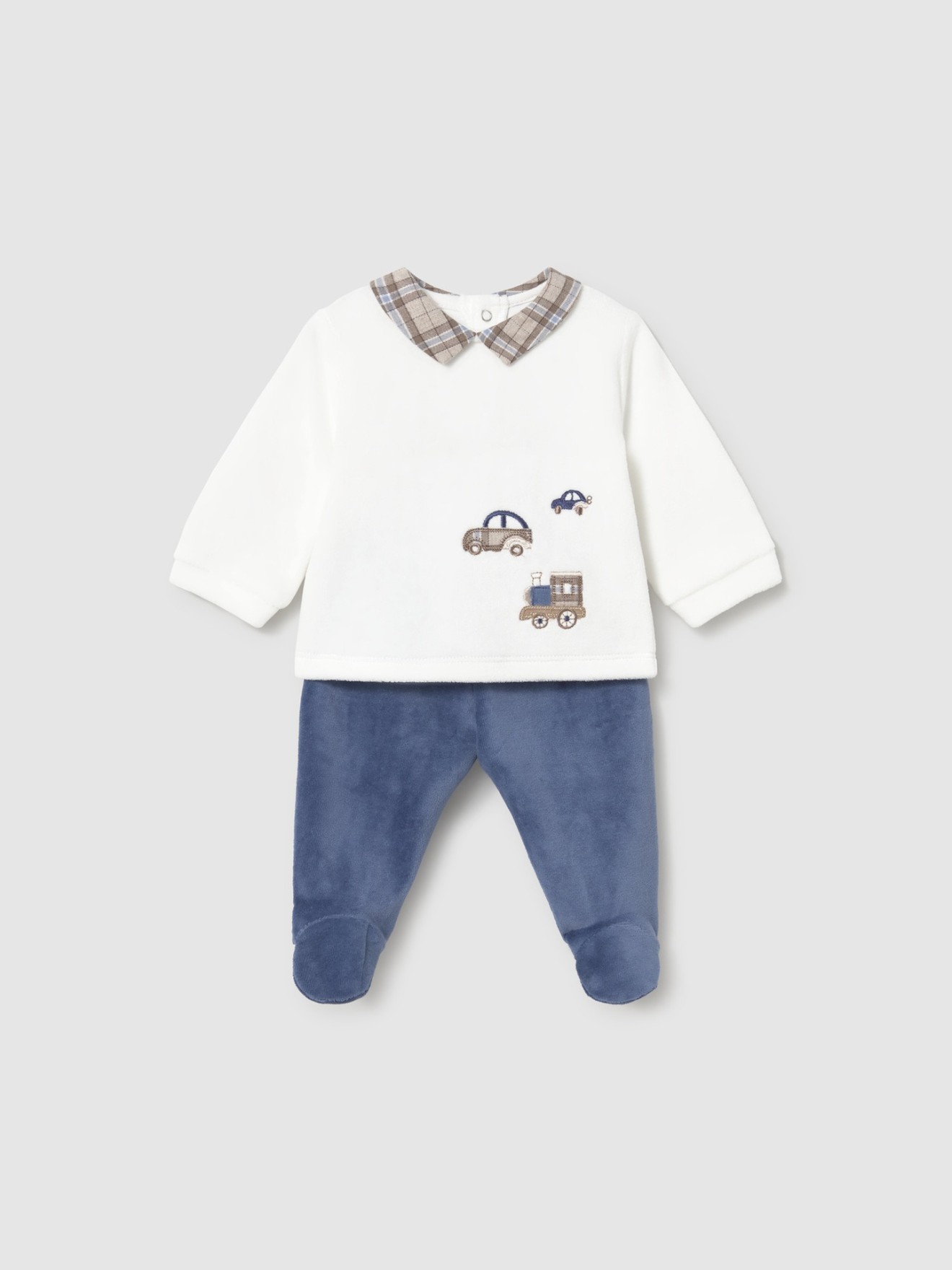 Conjunto de Bebé com Gola