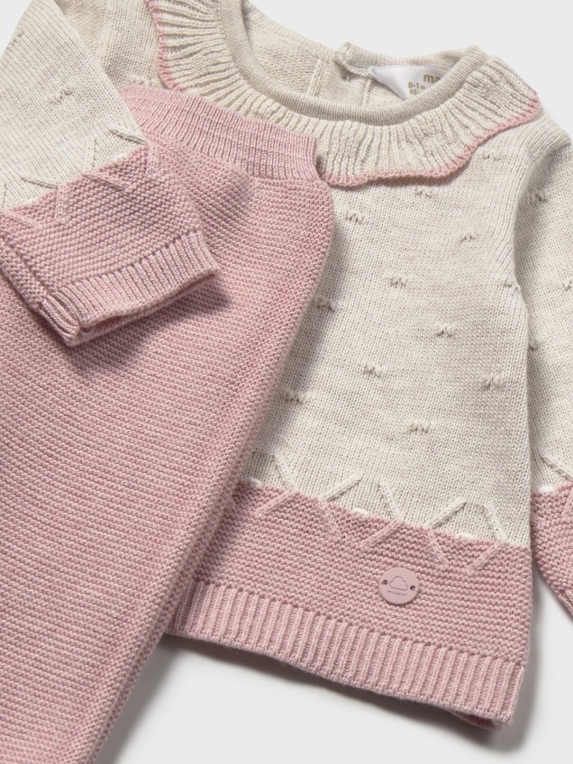 Conjunto de Malha para Bebé