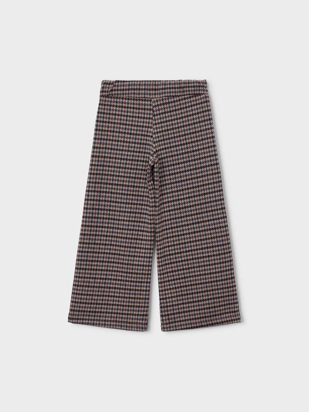 Calças em Jacquard