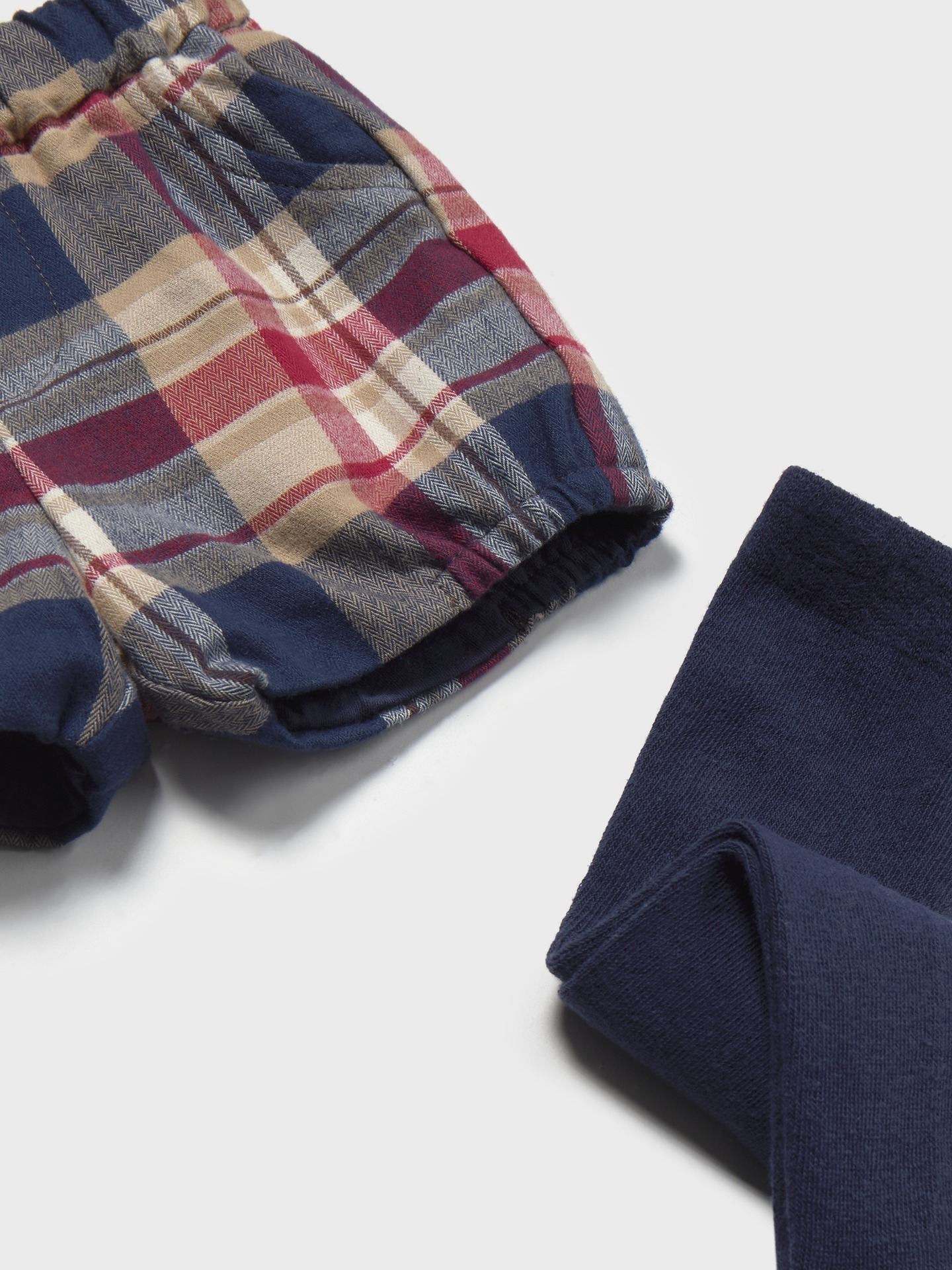 Conjunto de Camisola, Calções e Collants de Bebé