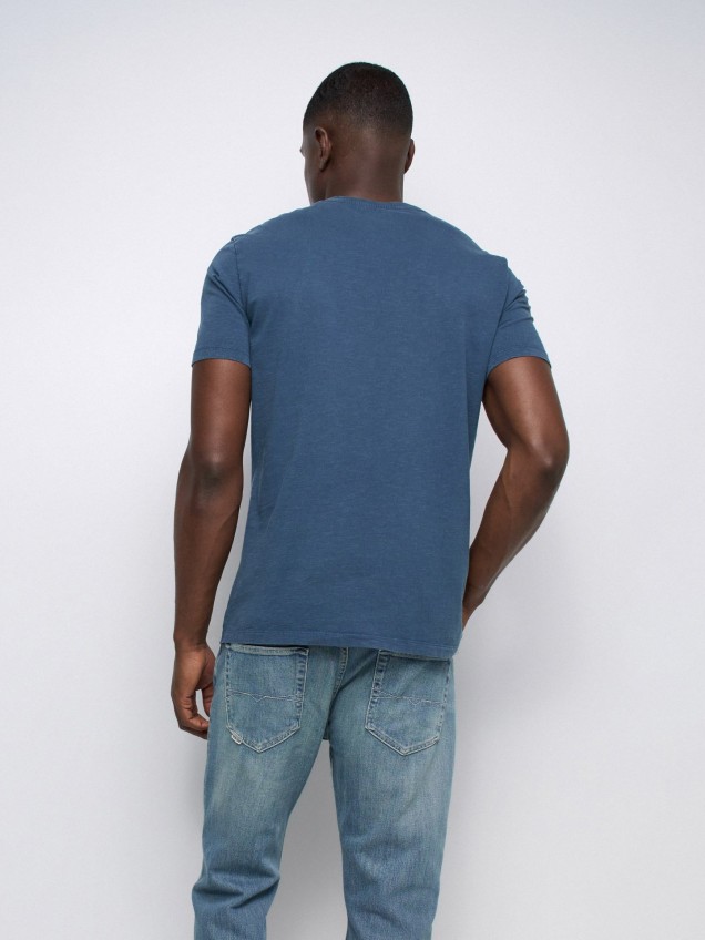 T-shirt Slim Fit com Logótipo