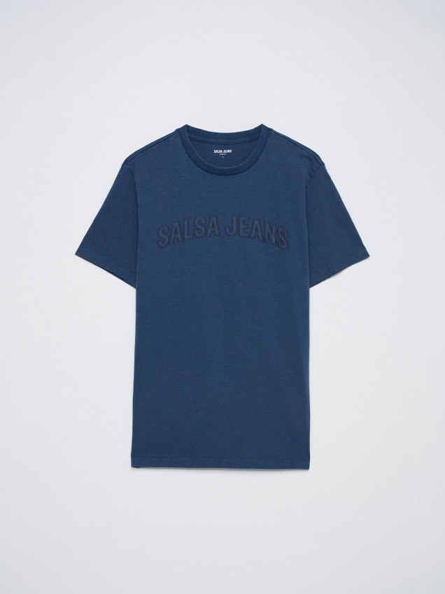 T-shirt Slim Fit com Logótipo
