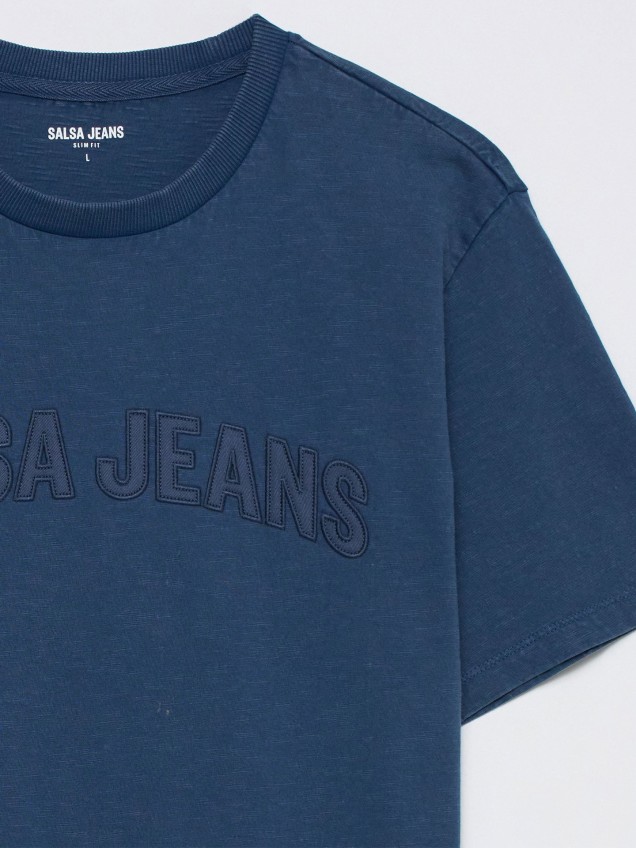T-shirt Slim Fit com Logótipo