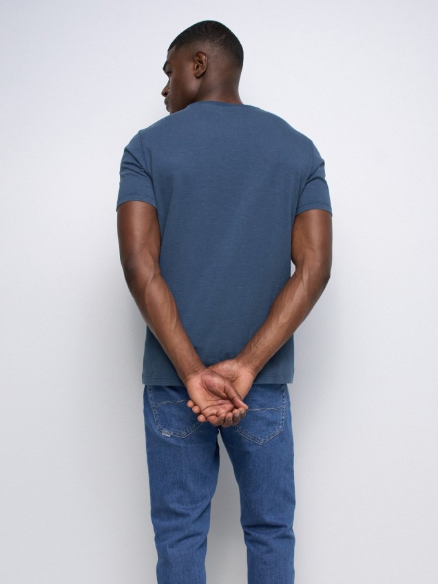 T-shirt Slim Fit com Logótipo