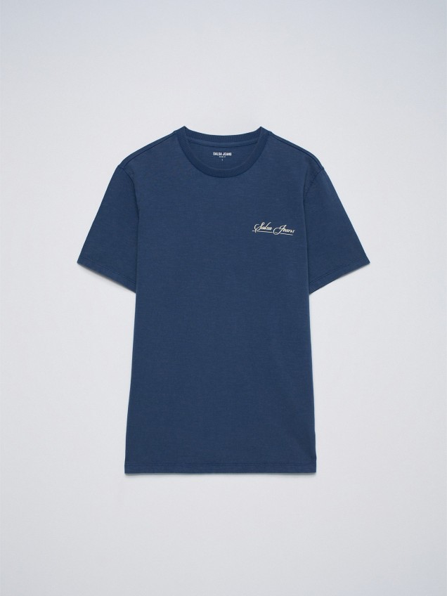 T-shirt Slim Fit com Logótipo