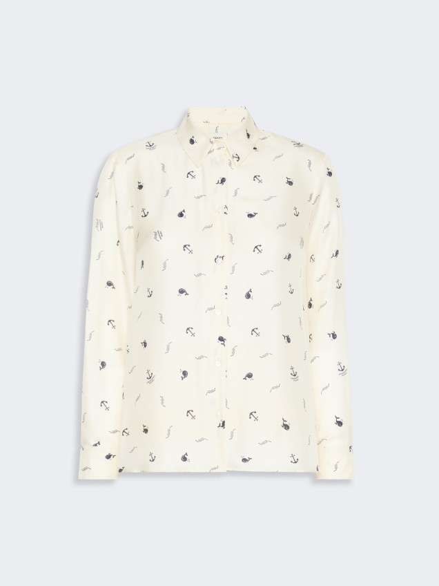 Camisa com Padrão WKDPAVIDO