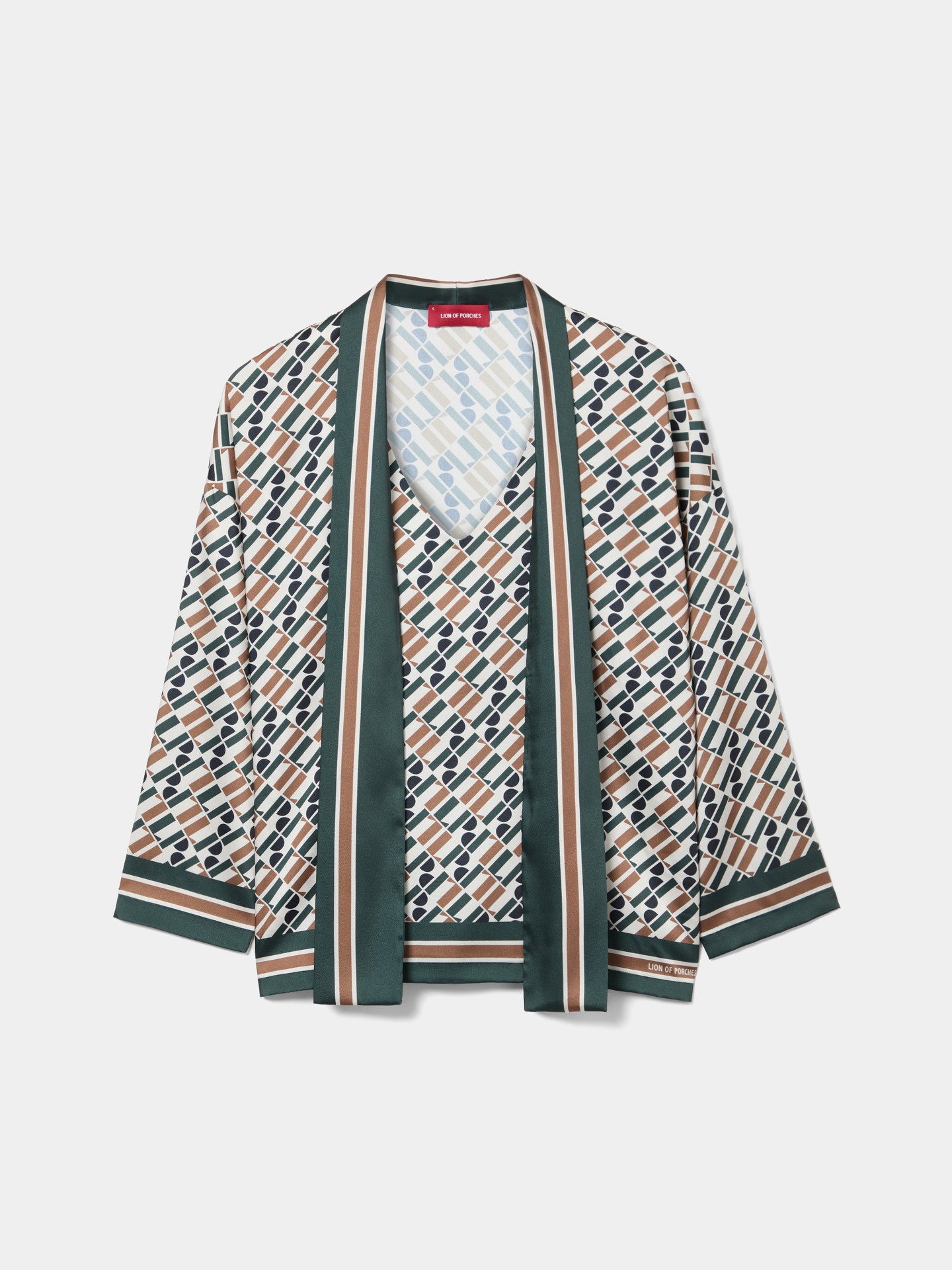 Blusa Fluida com Laçada