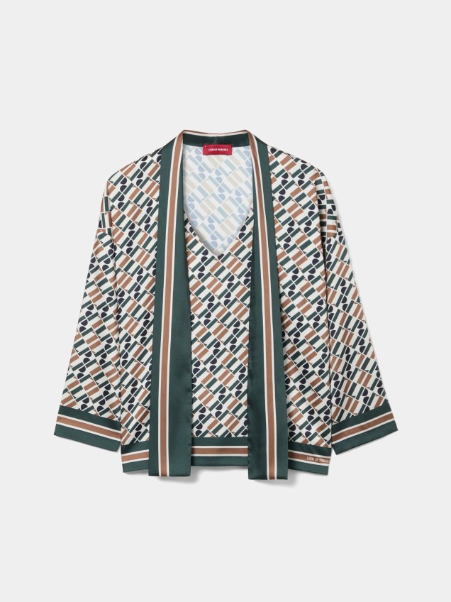 Blusa Fluida com La�ada