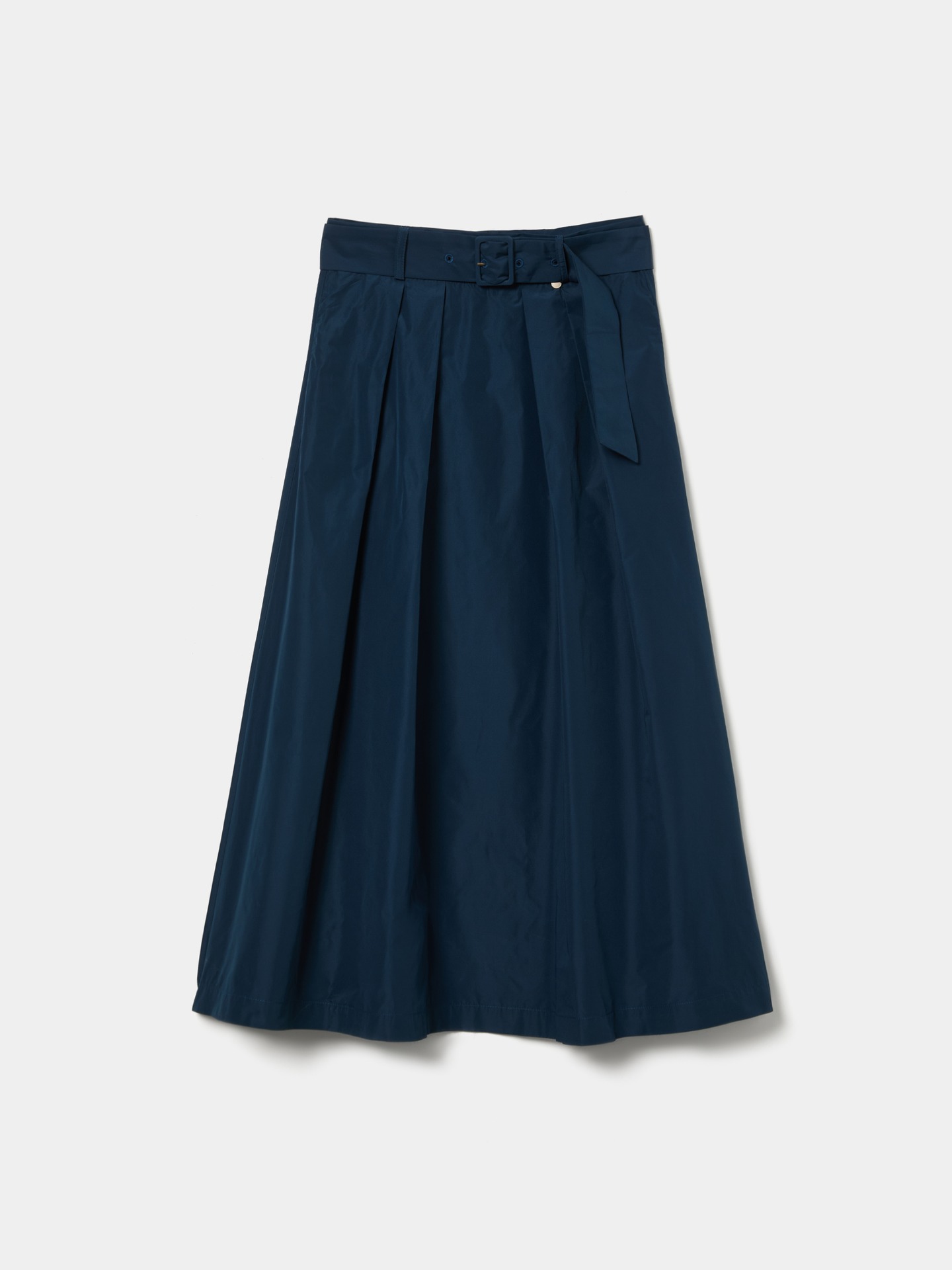 Saia Midi com Pregas