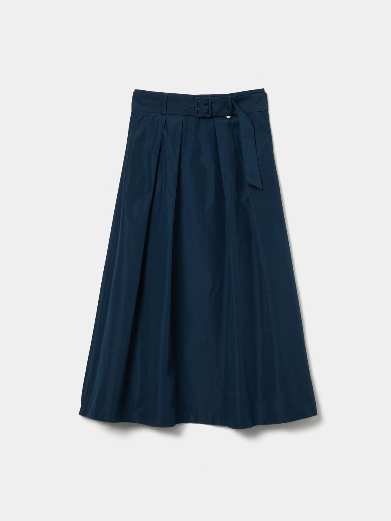 Saia Midi com Pregas
