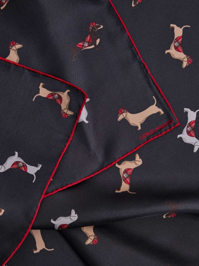 Lenço Estampado em Seda
