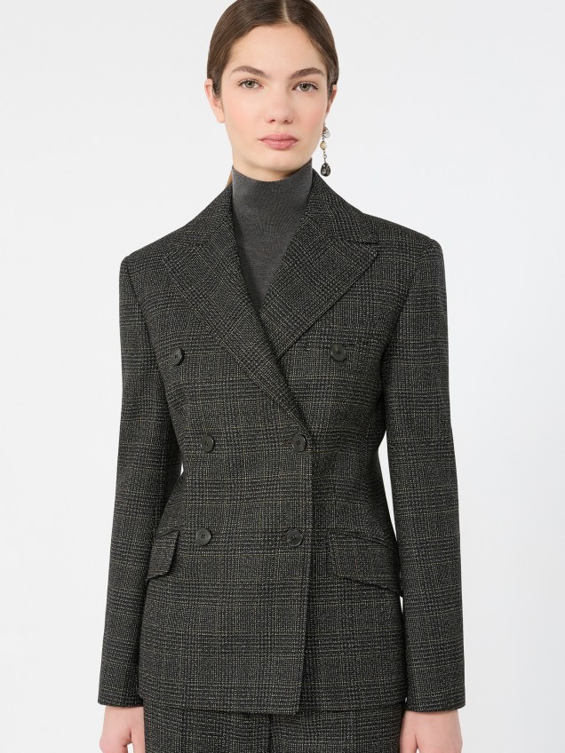 Blazer com Padrão Príncipe de Gales WKDOCCHIO