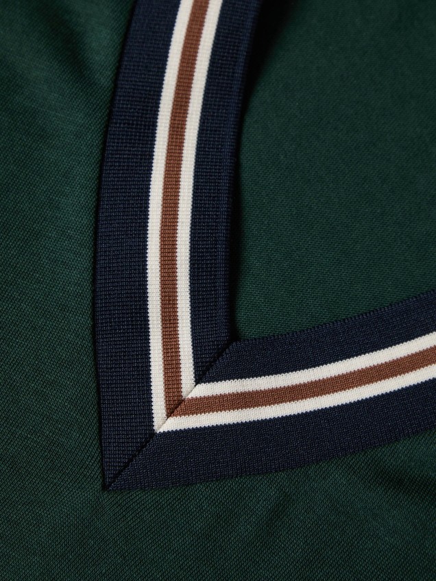 Camisola com Decote em Bico