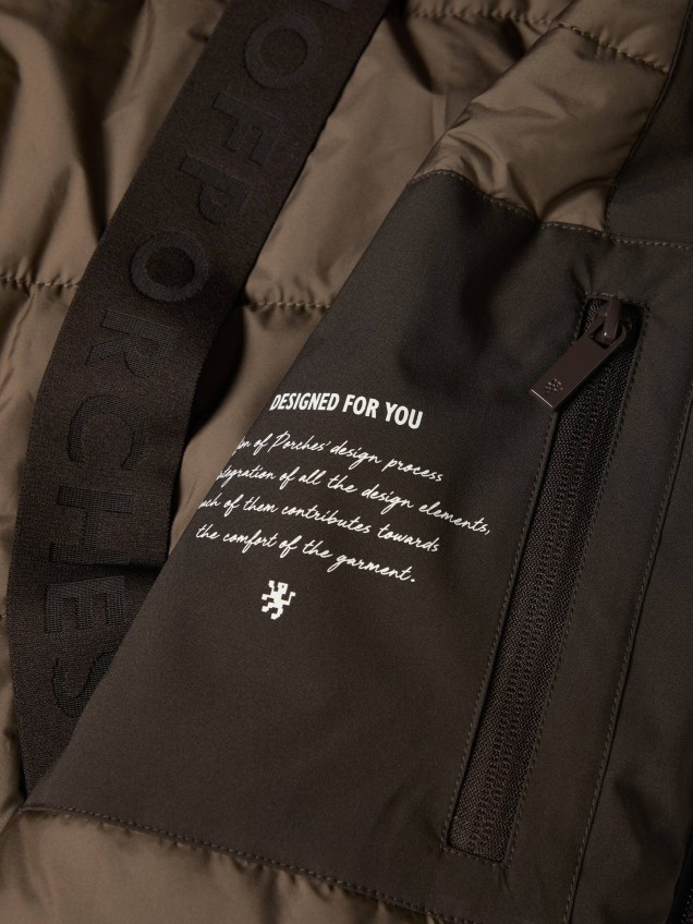 Parka Acolchoada com Capuz