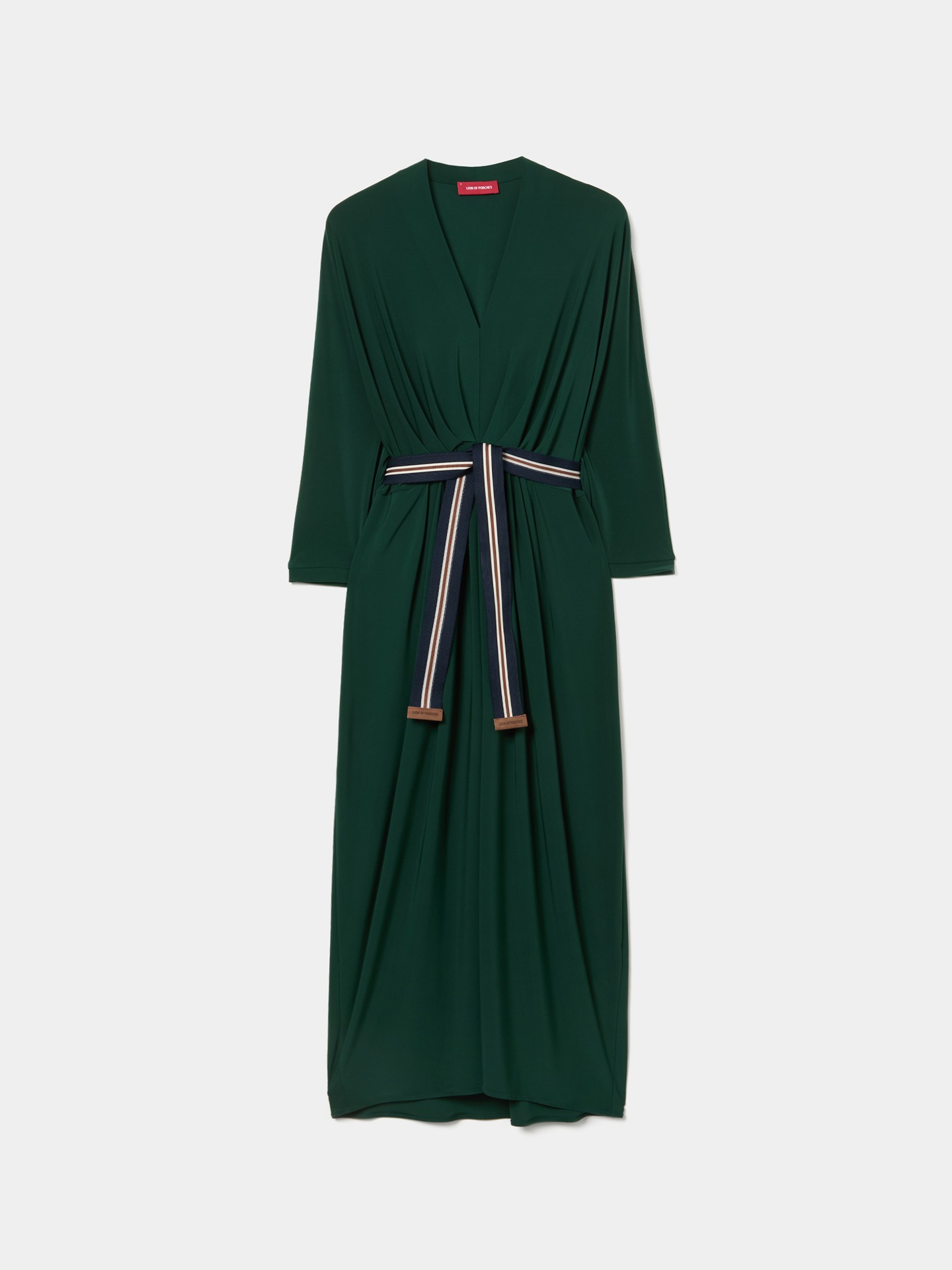 Vestido Midi com Cinto