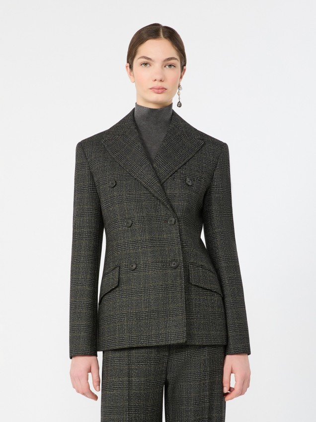 Blazer com Padrão Príncipe de Gales WKDOCCHIO