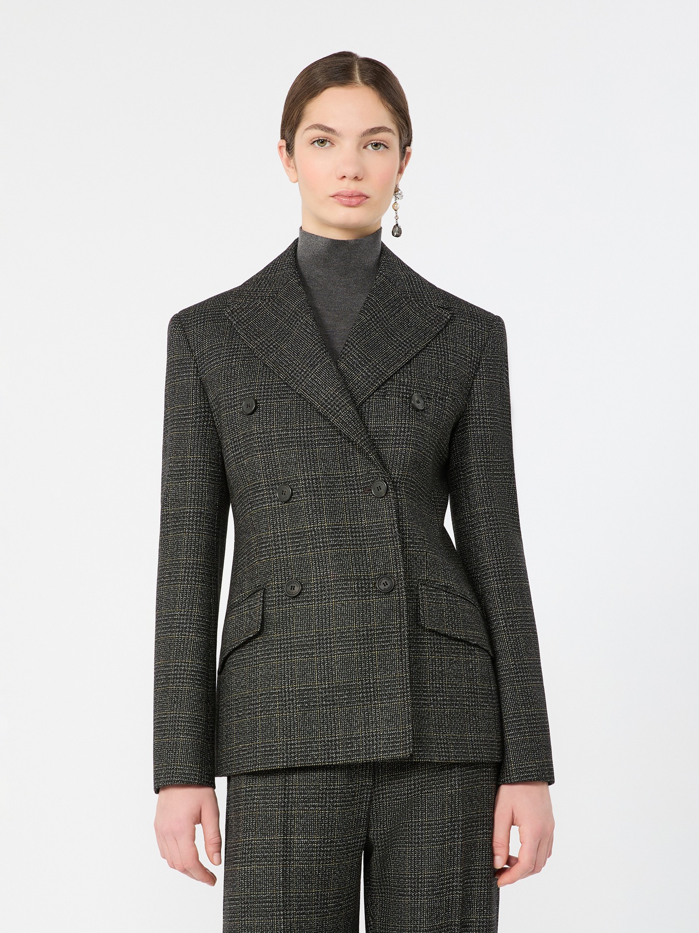 Blazer com Padrão Príncipe de Gales WKDOCCHIO
