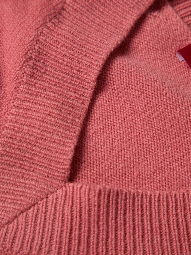 Camisola de Malha com Decote em V