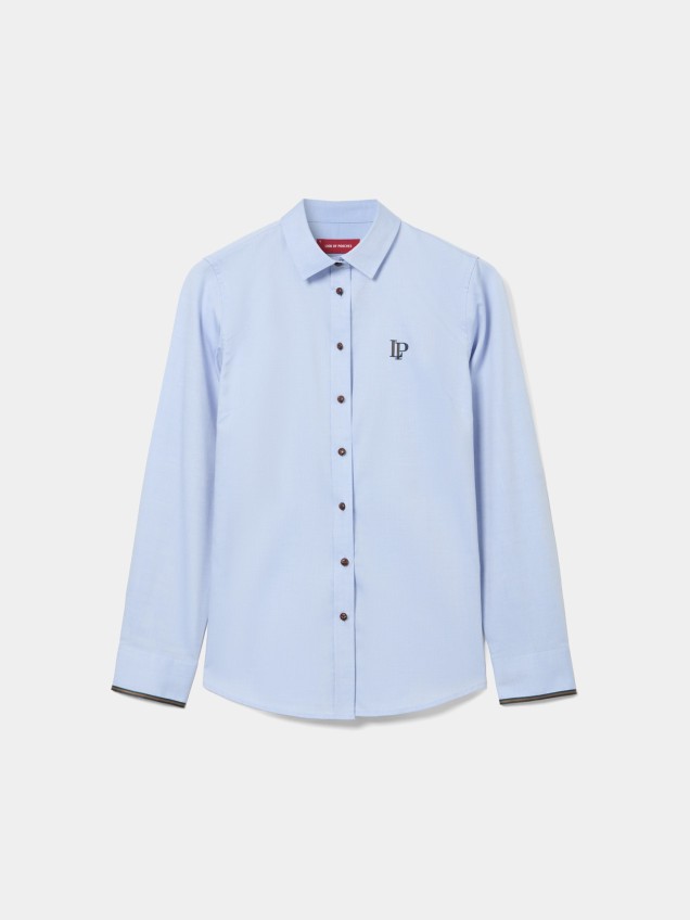 Camisa Clássica em Algodão