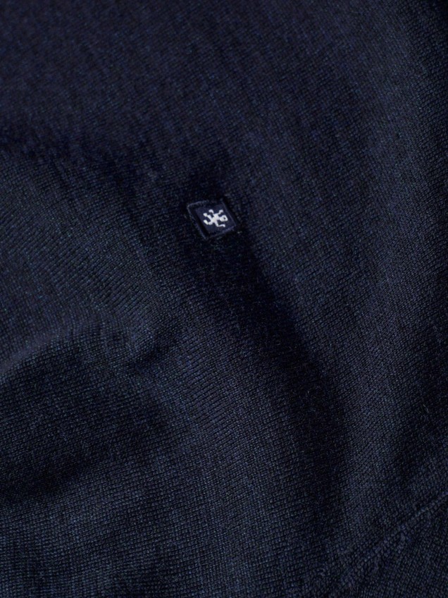 Camisola de Gola Alta em Lã
