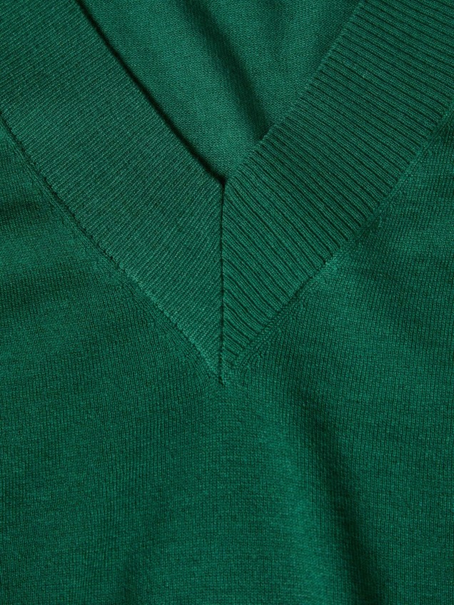 Camisola de Malha com Decote em V
