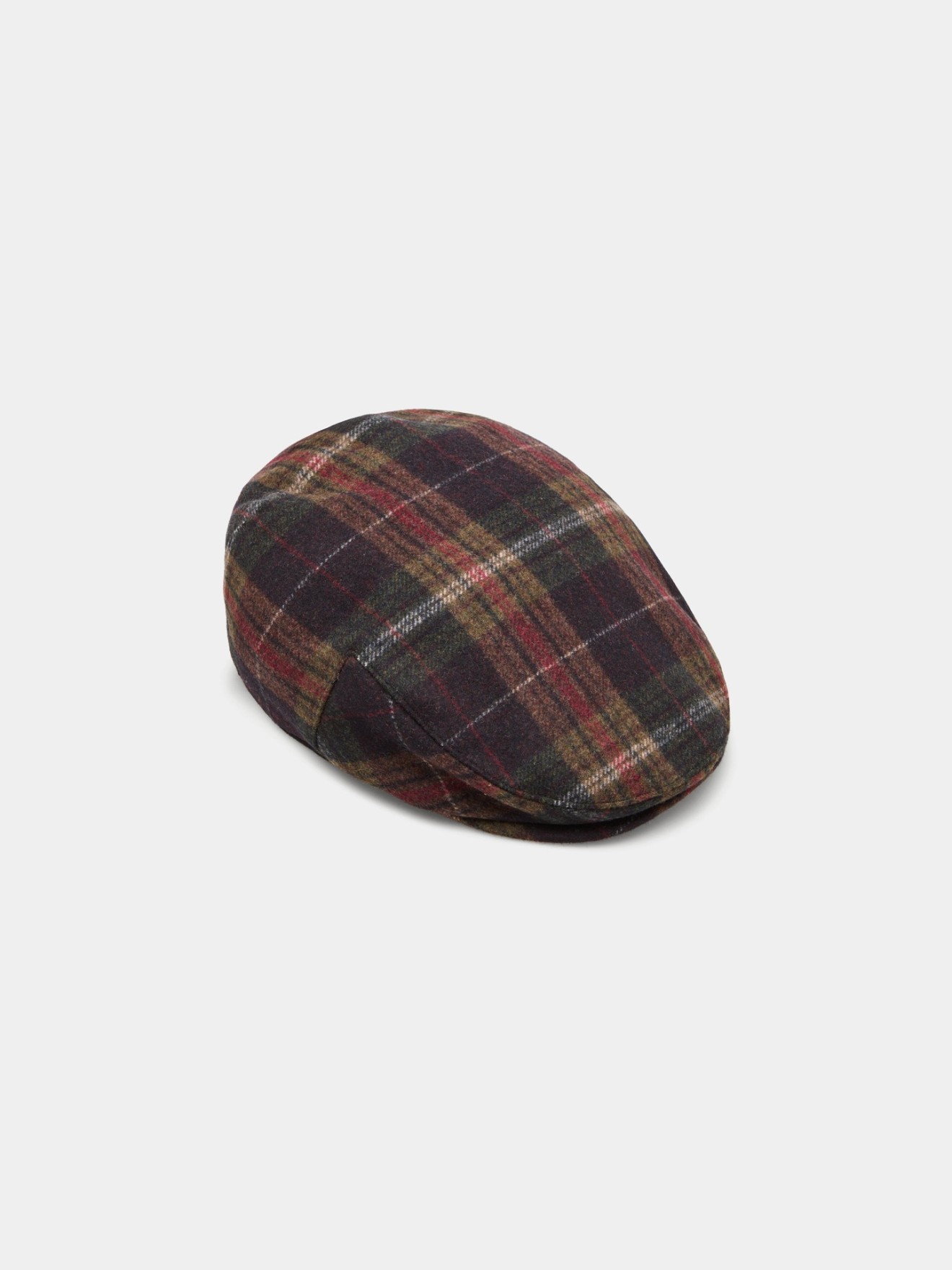 Boina com Padrão Tartan