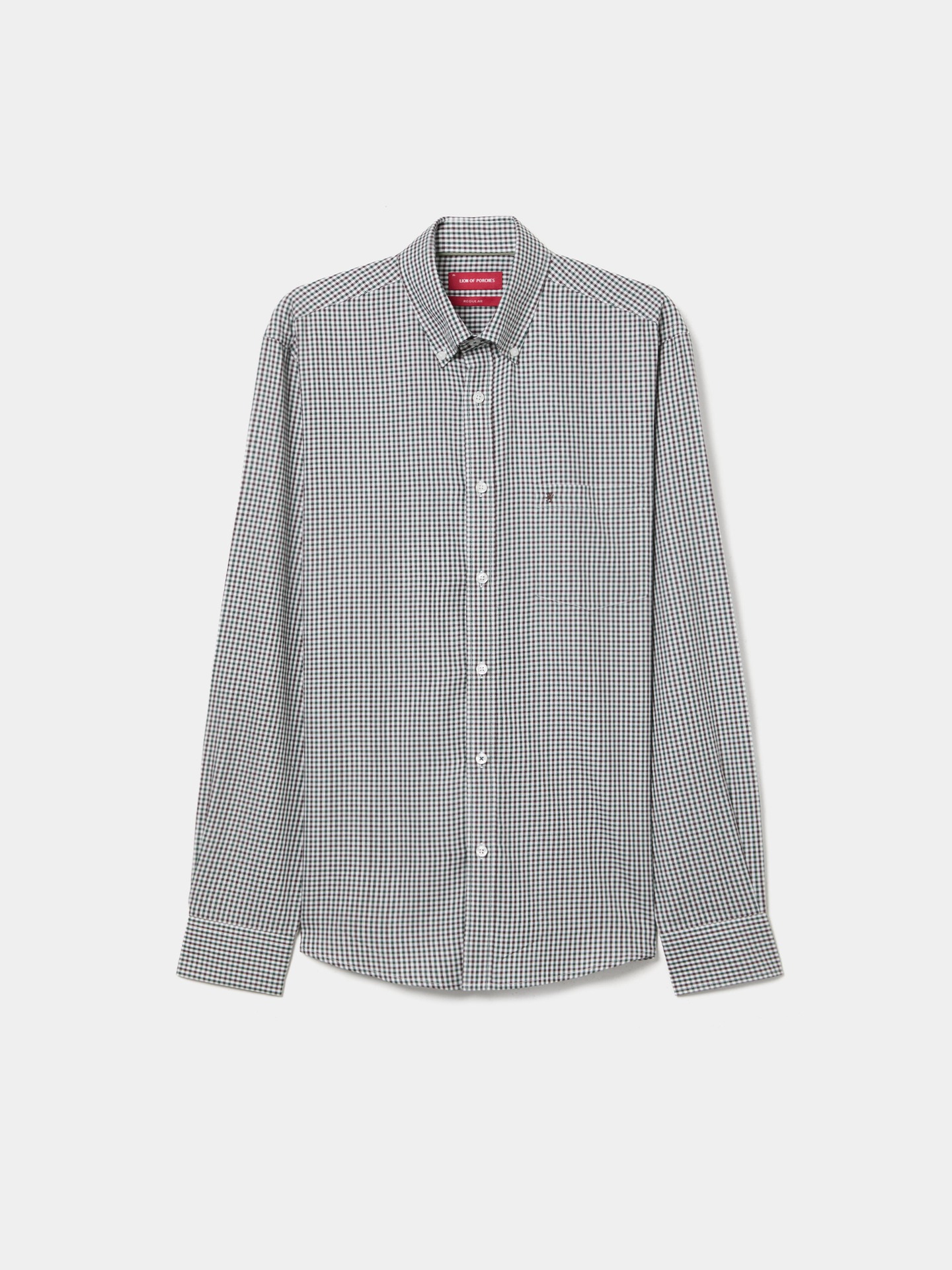 Camisa Regular Fit aos Quadrados