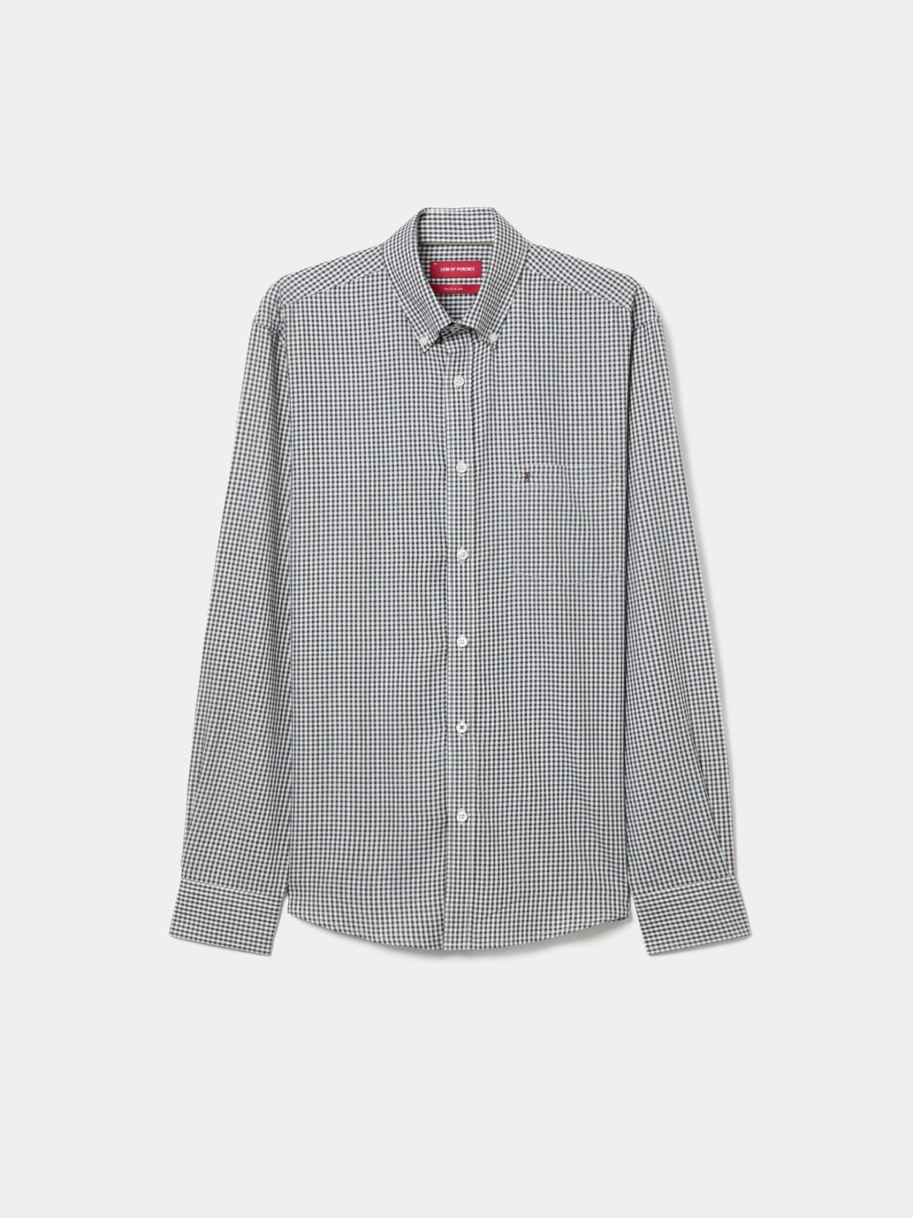 Camisa Regular Fit aos Quadrados