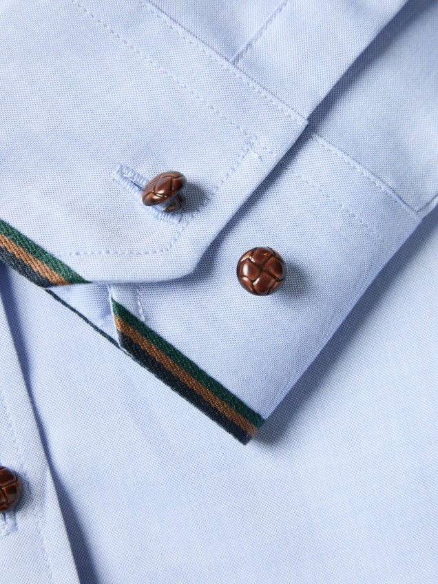 Camisa Clássica em Algodão