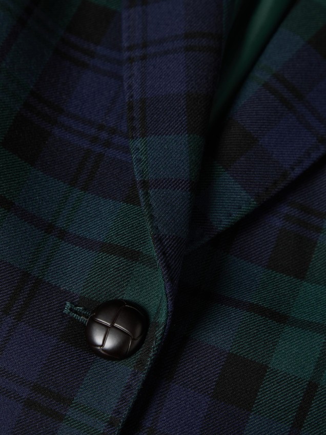 Blazer com Padrão Xadrez