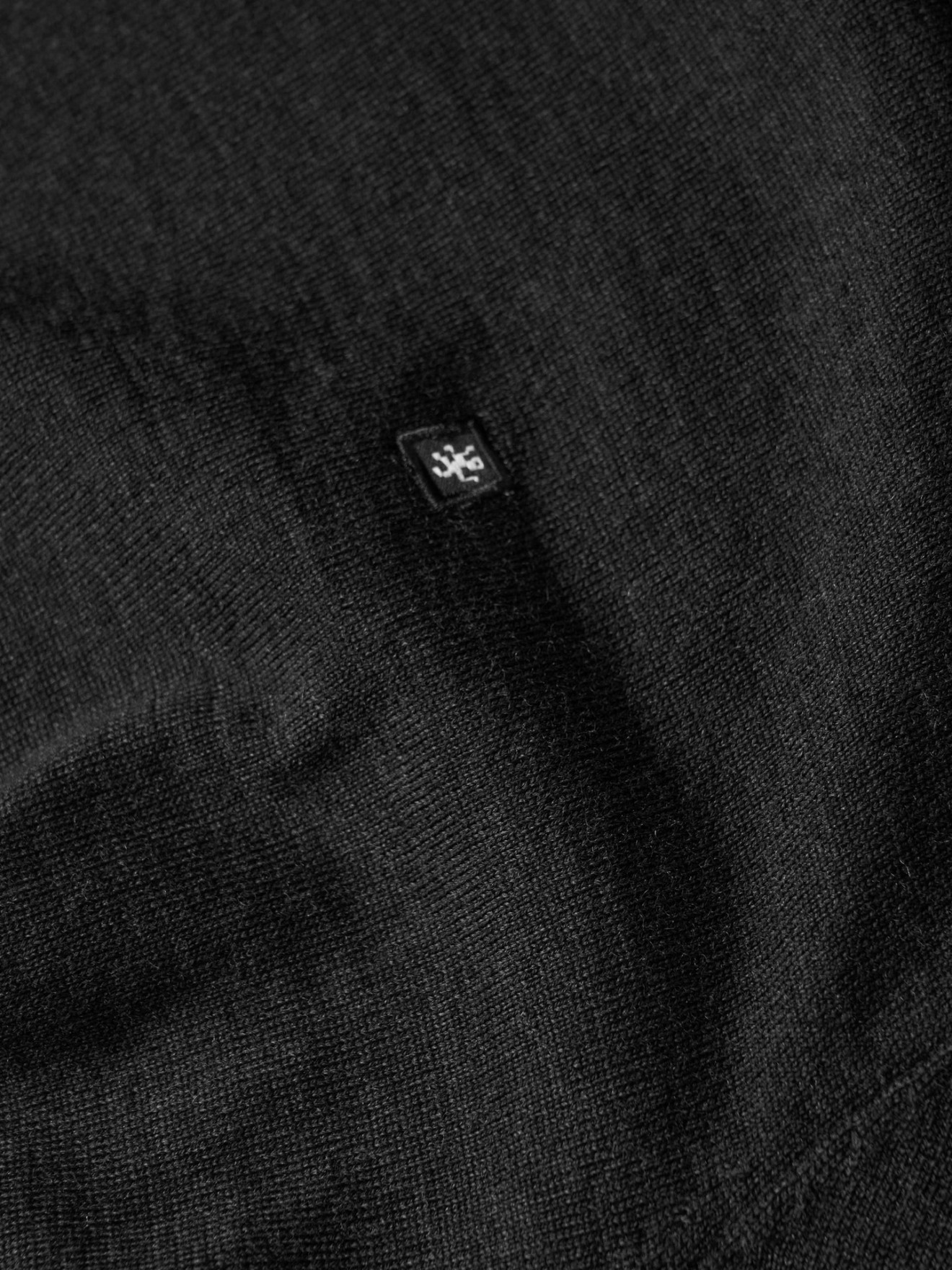 Camisola de Gola Alta em Lã