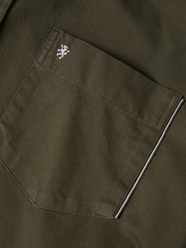 Camisa Regular Fit em Algodão