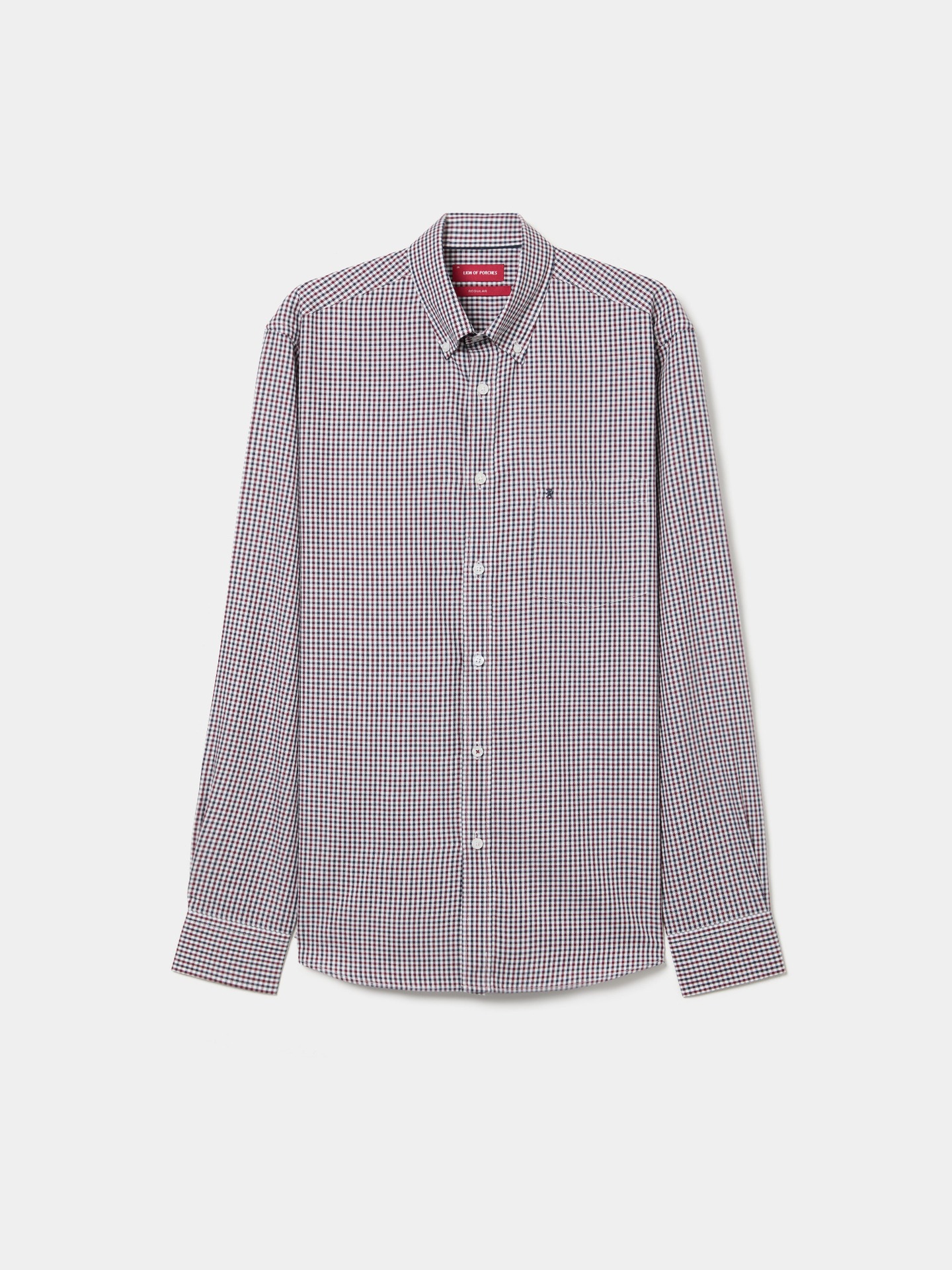 Camisa Regular Fit aos Quadrados