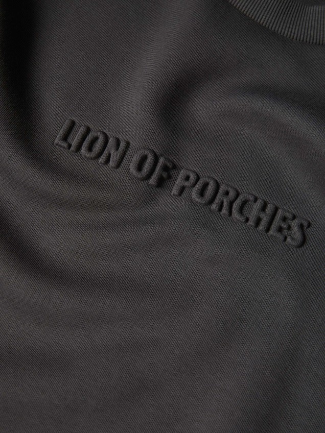 Sweatshirt com Logótipo em Relevo