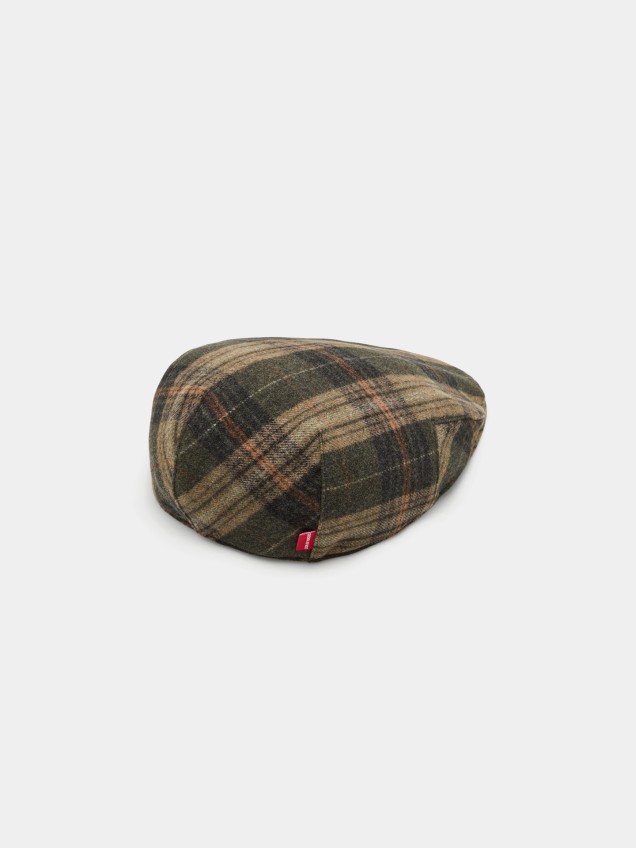 Boina com Padrão Tartan