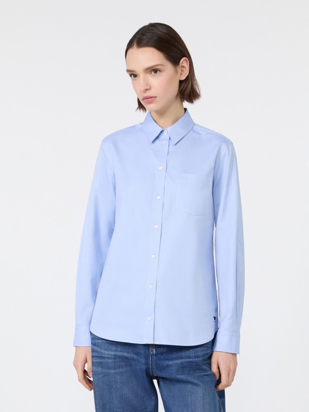 Camisa Oxford WKDCOBALTO