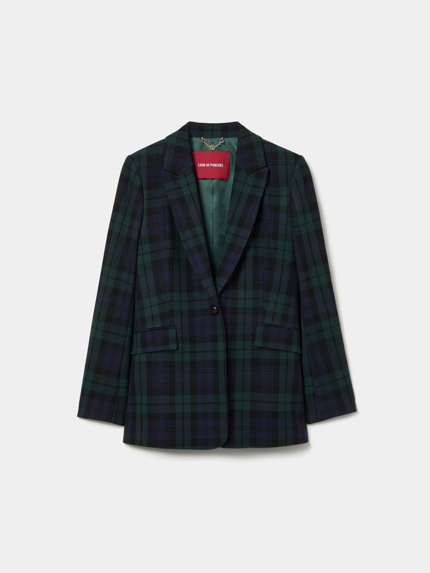 Blazer com Padrão Xadrez
