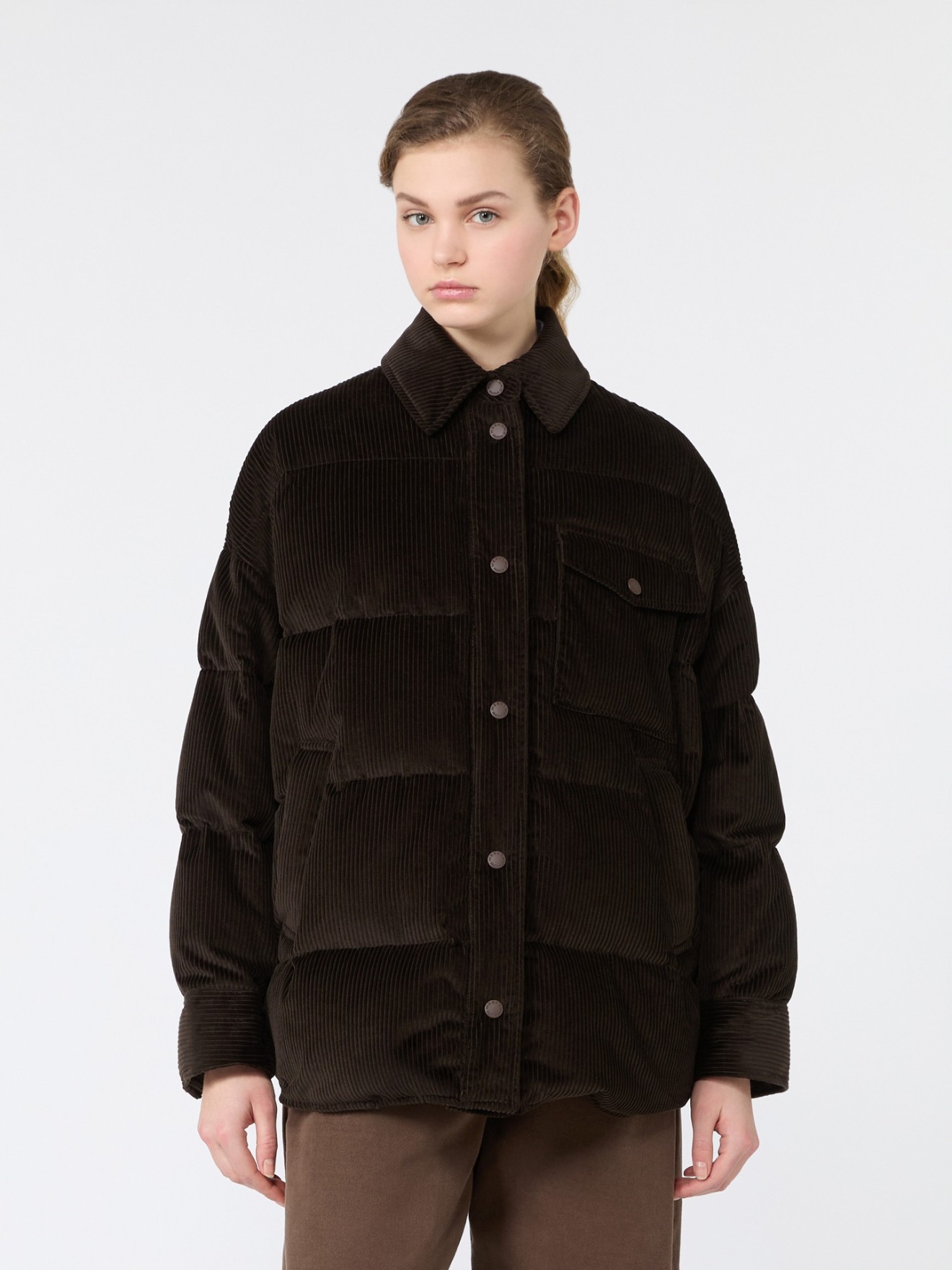 Blus�o Acolchoado em Veludo WKDGIORNO