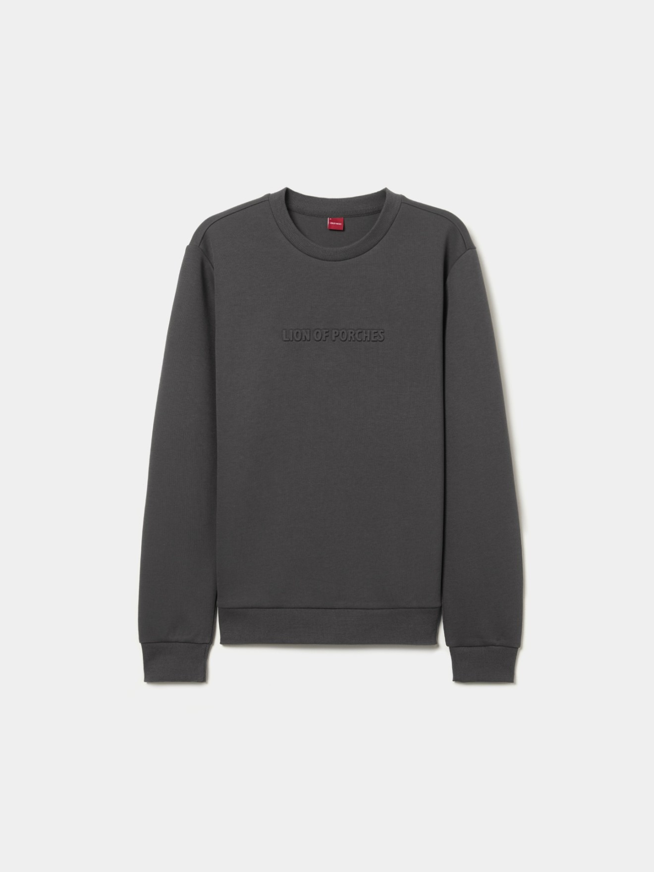 Sweatshirt com Log�tipo em Relevo