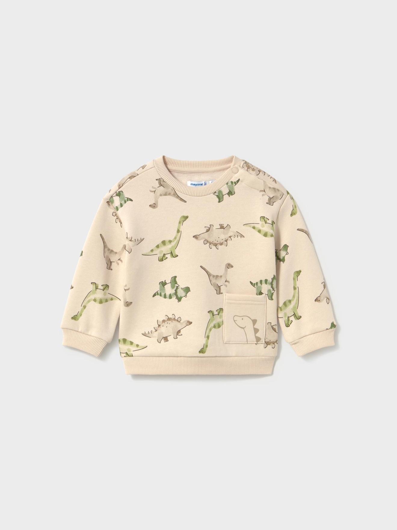 Sweatshirt com Estampado de Dinossauros