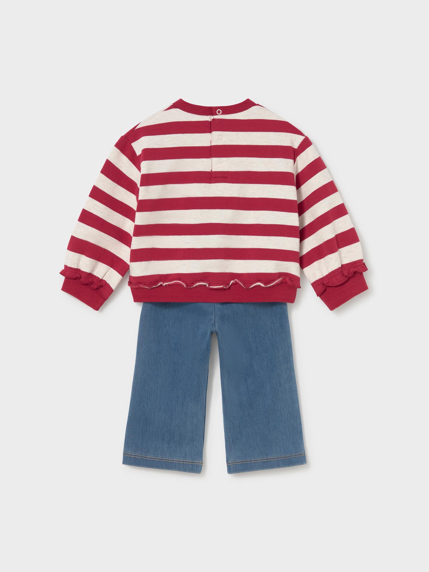 Conjunto de Sweatshirt e Calças de Ganga