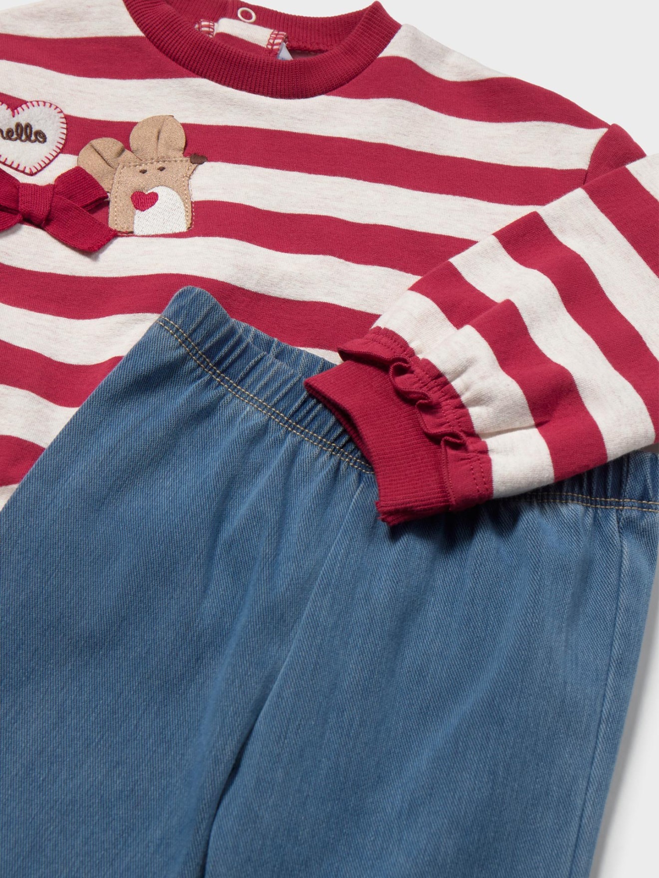 Conjunto de Sweatshirt e Cal�as de Ganga
